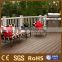 outdoor application wpc mixed color wood grain harly fade wpc flooring/decking