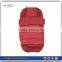 European style hot sale red color sheepskin baby footmuff