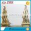 Decorative round aluminum metal finial, ornamental Aluminium fence spear heads