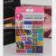 High Quality wristlet packaging box / Wallet wand packaging box / leather care kit box