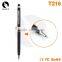 2 In 1 Metal Stylus Touch Pen Multi Colors cheap metal ballpoint pens for hotel use