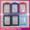 ID Window Leather Card Holder Card Case Badge