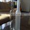 Food grade clear glass bottle 750ml, boston round vodka bottle