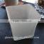 square glass vase