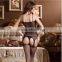 Hot Sexy Fishnet Lingerie Set Intimate Dress Open Crotch Body Stocking Underwear