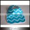 Red Blue Teal Absorbent Chevron Baby Bibs