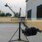 Factory supply jimmy jib video camera octagonal crane 10m(33ft) with pan tilt motorized head