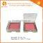 Square Gold Compact Single Color Foundation Powder & Matching Blush