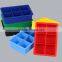Non-toxic reuseable shaped ice cube tray
