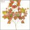 hot selling high quality wholesale decorative artificial autumn grape branches and leaves