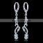 Rellecona High Quality AAA+ White Cubic Zirconia Jewelry Set Necklace Earring For Wedding