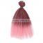 Hotsale Pink Ombre Colored Vintage Dam Troll Doll Hair Wig