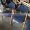 Fabric dinning chair in A type for restuarant