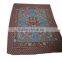 three colour Pattern and cotton Polyester Material cheap blanket 2