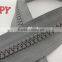 8# Fashion Derlin Zipper With Gray tape and teeth With Close End