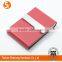 Vertical leather credit card case for business cards