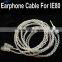 Earphone Cables Headphone Wire HIFI Headset Line For Shure pin series (535/215 etc.)/ For Sennheiser IE80