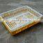 Easy clean good quality plastic poultry transport crate for chicken