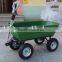 Four-wheel Plastic Garden Dumping Wagon TC2135
