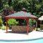 modern design garden wood pavilion cheap wooden gazebo for sale