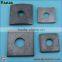 4''X4'' Stamped square hole washer