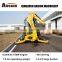 AS790 towable mini backhoe for sale small tractors ENGINE 83kW ACjoystick for ps2 Pilot joystick