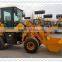 AS912 overall operating weight 3400kg New construction machine cheap 1.2Ton ZL12F mini wheel loader automatic transmission