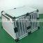 ALUMINIUM double -door transport DOG CAGE