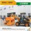 Chinese factory qtm6-25 portable hollow block making machine with wheel
