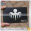 Standard Size Debossed Matte Black Matel Business Card