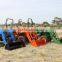 top quality EURO style tractor use hydraulic operating front end loader with CE cetification