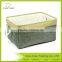 Unique Design Hot Sale Weaving Children'S Toy Storage Bin With Cotton Rope Handle