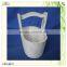 wholesale handmade gardening shabby finished decorative pine wooden bucket
