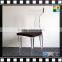 Cheap armless modern acrylic designer dining chairs from shenzhen yidong