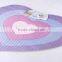 Heart Shaped Printed EVA Anti Slip Bathroom Mat