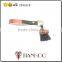 Colorful Leather Fringe Keychain Purse Charm Twister Tassel Key Holder