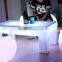 UV-resistant Glowing Illuminated Rechargeable Interactive LED Table DJ Party LED Lounge Furniture Table