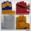 DDSAFETY Wholesale Natural Short Welder Gloves With Leather Short Cuff