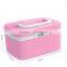 Professional Girly plastic Makeup Box Beauty Cosmetic box (Pink)