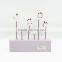 2017 Holiday vintage white snow flower table top use home christmas decoration 2017