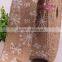 Christmas jute burlap ribbon with snow white design