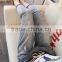 2016 summer trendy women loose ripped denim jeans wholesale