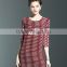 2017 brand ancient printing drape women a-line dress