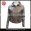2017 ladies PU short cool motorcycle jacket wholesale