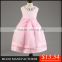 MGOO High End Custom Made Girls Dresses White Crystal Party Kids Dresses With Organza Ball Gown Dress MGT001-1