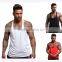 Blank Mens Gym Stringer, Fitted Gym Stringer Man