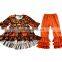 Halloween Fall Clothing Girls Clothes Wholesale Boutique Childrens Ruffle Baby Clothes