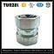 Zinc plated EMT Coupling with compression type