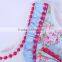 sky blue flower girl dress child clothes