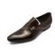 Brown and coffee leather men dress shoes